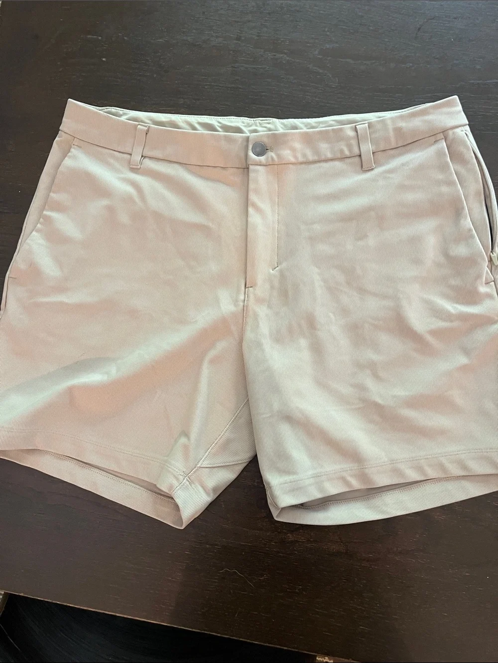 lululemon athletica Men's Chino Shorts - Black, Tan, Cream